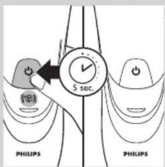 5 sec. PHILIPS PHILIPS