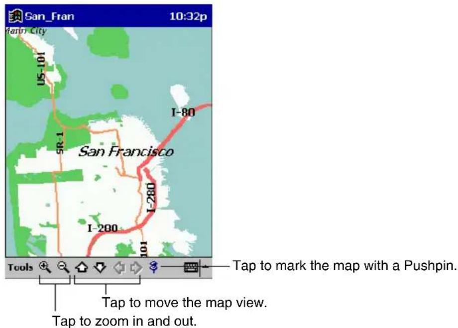 San_Fran 10:32p Tario City US-101 I-80 5R-1 San Francisco I-280 I-200 101 Tools Tap to mark the map with a Pushpin. Tap to move the map view. Tap to zoom in and out.