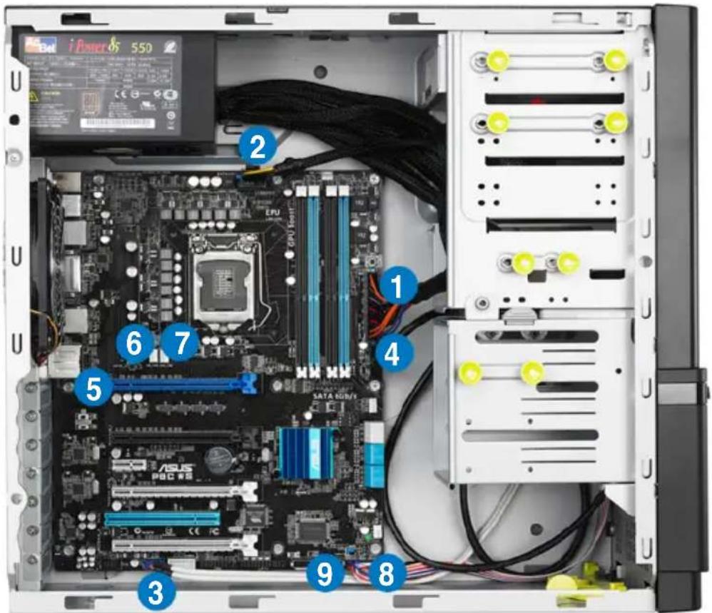 ASUS ESC500 G2 - 移除系统风扇 - 6