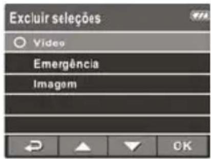 Excluir seleções Video Emergência Imagem