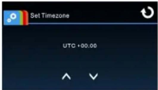 Set Timezone UTC +00:00