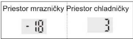 Priestor mrazničky Priestor chladničky - 18 3