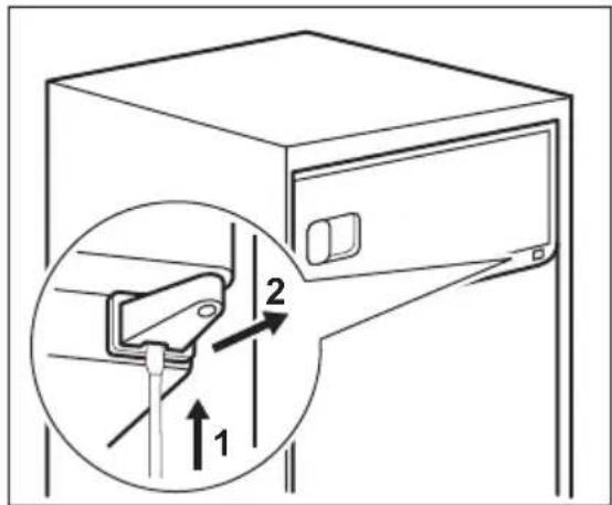 SMEG S3C172FP - Possibilità di invertire la porta del congelatore - 1