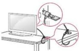 LG 65UF6809 - Uso del sistema de seguridad Kensington - 1