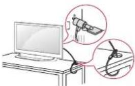 LG 65UF6809 - Utilisation du système de sécurité Kensington - 1