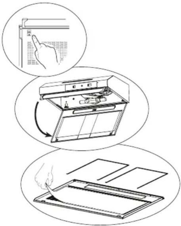BEKO CFB 6433 X - Curățarea filtrelor de ulei de aluminiu - 3