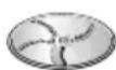 SIEMENS MK3501M - Disco doppia funzione taglio / grattugia - 1