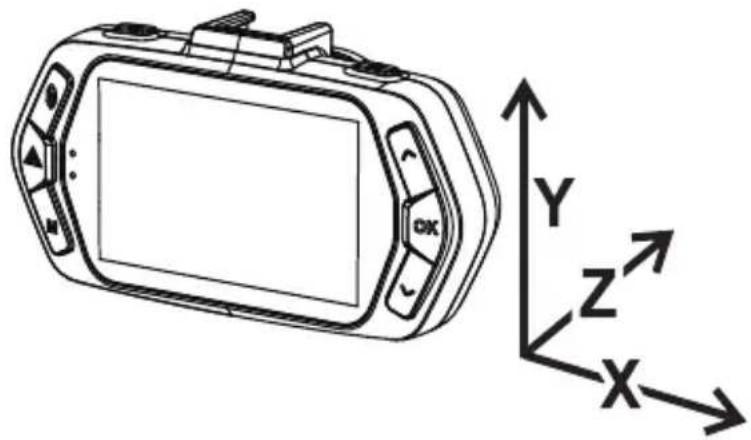 SALORA CDC3350FD - e. G-Sensor Function - 1