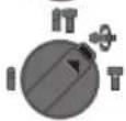 BOSCH GBH 36 V-LI Plus Professional - Setting the Operating Mode - 3