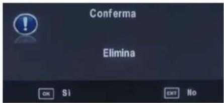Conferma Elimina OK S1 ENT No