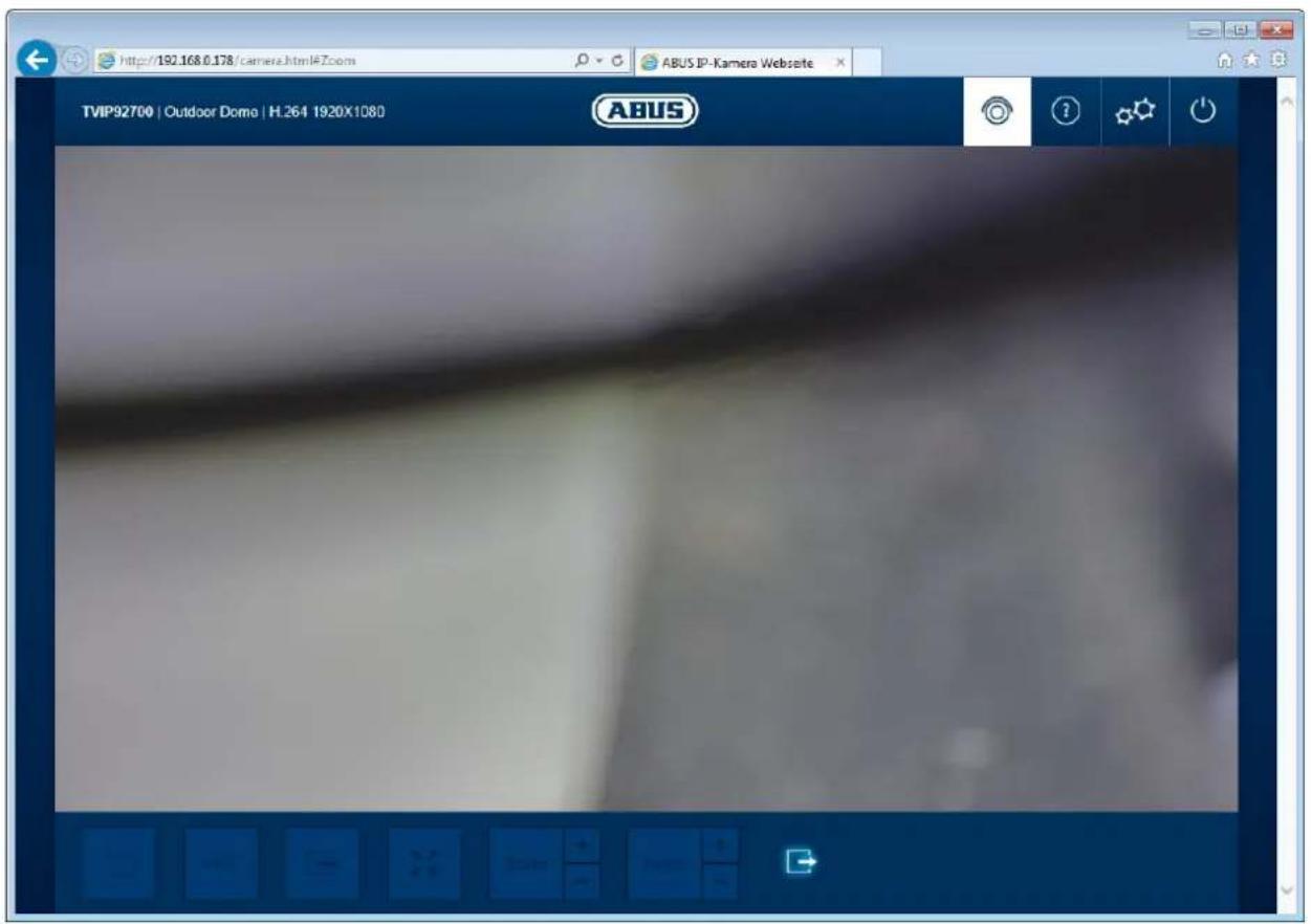 http://192.168.0.178/camera.html#Zoom TVIP92700 | Outdoor Domo | H.264 1920X1080 ABUS IP-Kamera Website ABUS