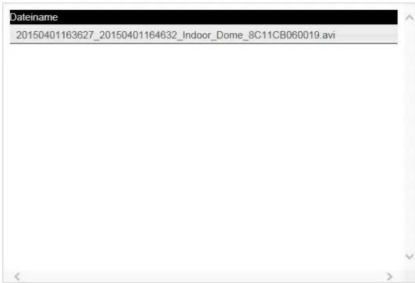ABUS TVIP92700 - Visning/download af optagelser fra det interne lager - 1