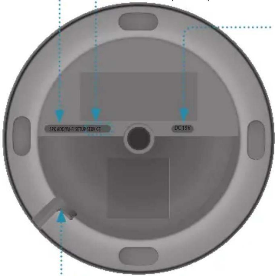 SPK ADD/Wi-Fi SETUP SERVICE DC T9V