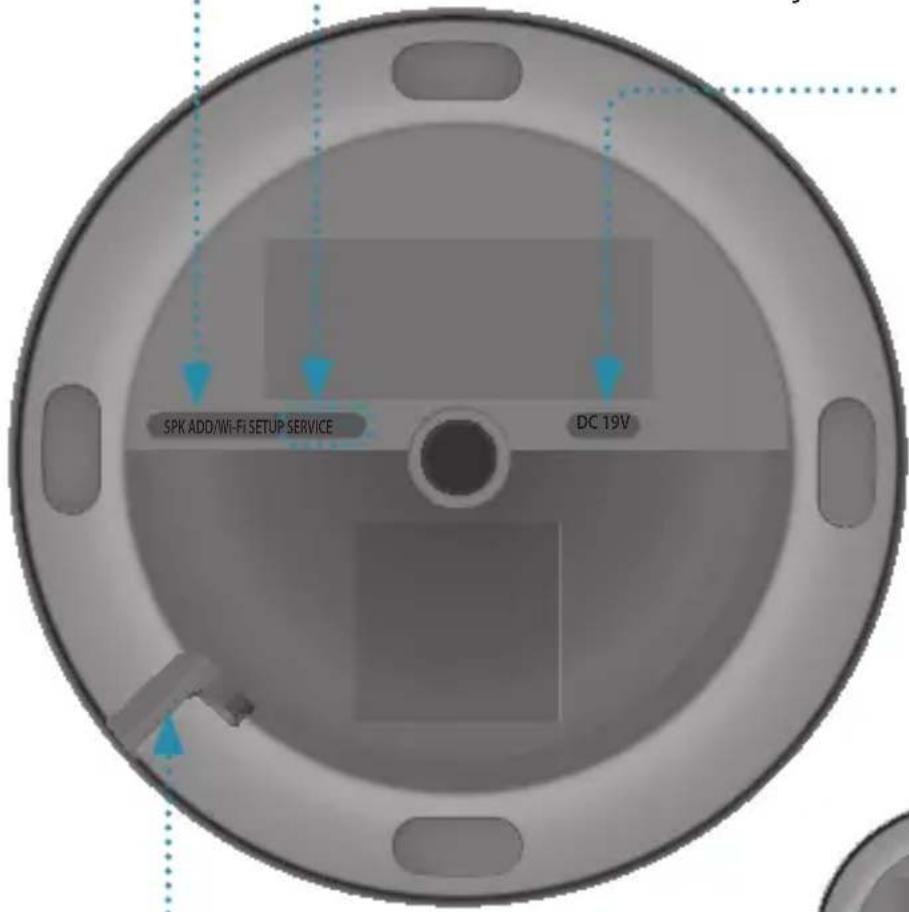 SPK ADD/Wi-Fi SETUP SERVICE DC T9V