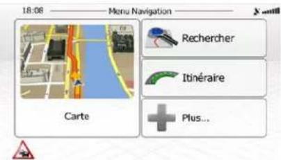 18:06 Menu Navigation Carte Rechercher Itinéraire Plus...