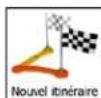 ZENEC Z-E3715 - Sélectionner une nouvelle destination lorsque vous avez déjà un itinéraire : Nouvel itinéraire, étape ou destination finale - 2