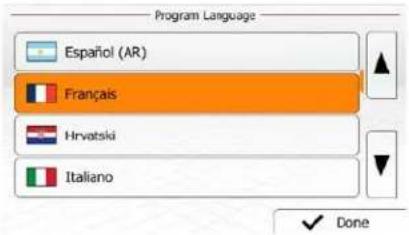 Program Language Español (AR) Français Hrvatski Italiano ✓ Done