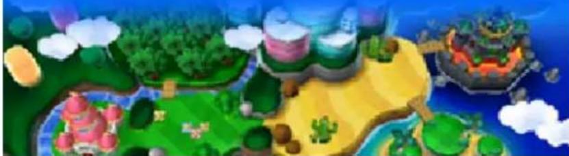 NINTENDO Mario & Luigi: Paper Jam Bros - Faire défiler la carte - 1