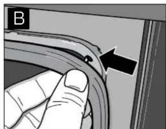 CONSTRUCTA CF232253 - Changing the door seal - 2