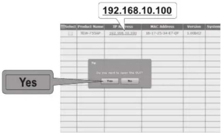 TRENDNET TEW-755AP - Installation via le navigateur - 8