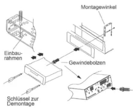 Auna MD-160 BT - Dismantle the main part - 1