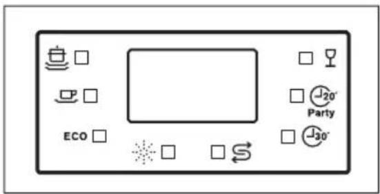 ELECTROLUX ESF2400OW - Voyants - 1