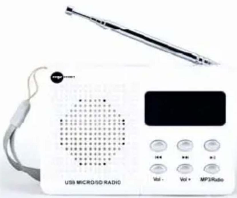 USB MICRO/SD RADIO Vol - Vol + MP3/Radio