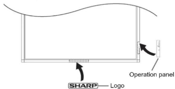 SHARP PN-E803 - MOUNTING PRECAUTIONS - 4