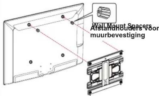 Muurbefestigingsafstandhouders Airstandhouders voor muurbevestiging