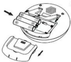 Diagram showing battery assembly and component disassembly (no text or labels)