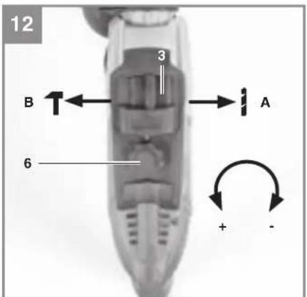 12 3 B 6 A + -