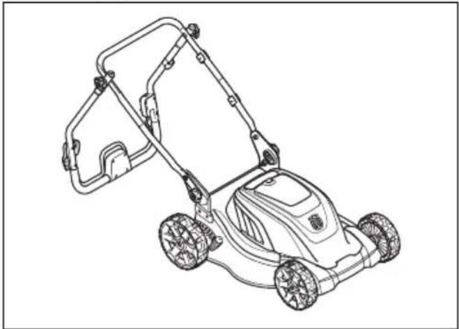 HUSQVARNA LC 141Li - Gaminio paruošimas transportuoti - 1