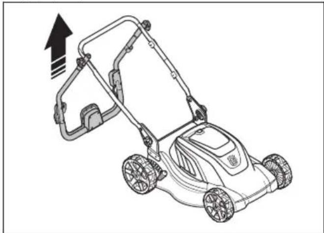 HUSQVARNA LC 141Li - Για να ρυθμίσετε το προϊόν στη θέση λειτουργίας - 3