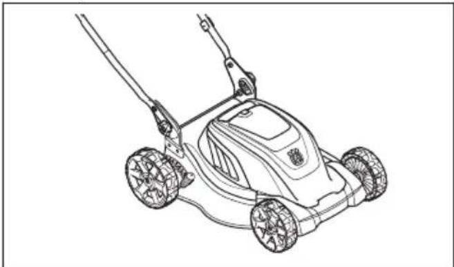 HUSQVARNA LC 141Li - Sådan sættes produktet i driftsstilling - 1