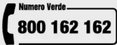 Numero Verde 800 162 162
