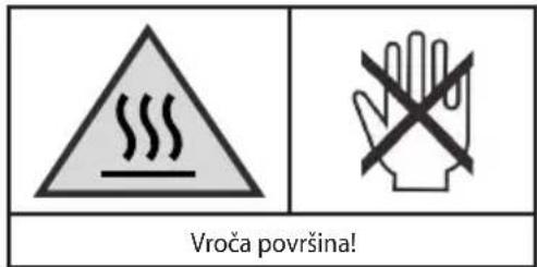 Vroča površina!