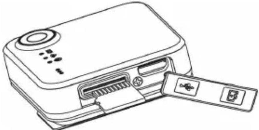 ION SnapCam 1049 - Inserimento di una scheda di memoria MicroSD - 1