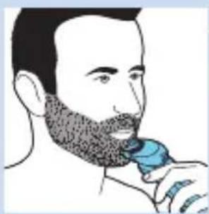 PHILIPS Series 9000 S9121 - Het Beard Styler-hulpstuk met de kam gebruiken - 2