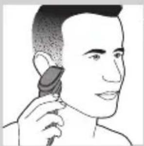 PHILIPS 5000 series S5360 - Removing or attaching the click-on attachments - 4