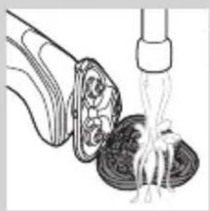 PHILIPS 5000 series S5360 - Rengøring af shaveren under vandhanen - 3
