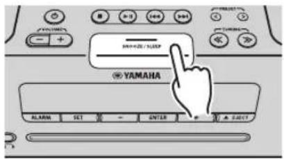 YAMAHA ALARM SET ENTER 3.2407