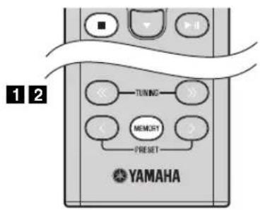 1 2 TUNING MEMSRT PRESET YAMAHA