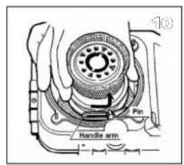 10 Pin Handle arm