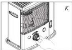 QLIMA R7127TC - C ENCENDER LA ESTUFA - 2