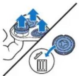 Diagram showing a hand holding a tray with upward arrows and a circular object below, no text or symbols present.