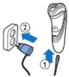 PHILIPS Series 1000 S1320 - Mengisi daya dengan adaptor - 1