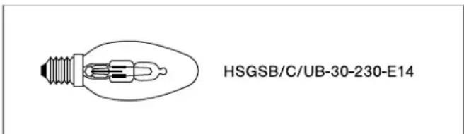 HSGSB/C/UB-30-230-E14