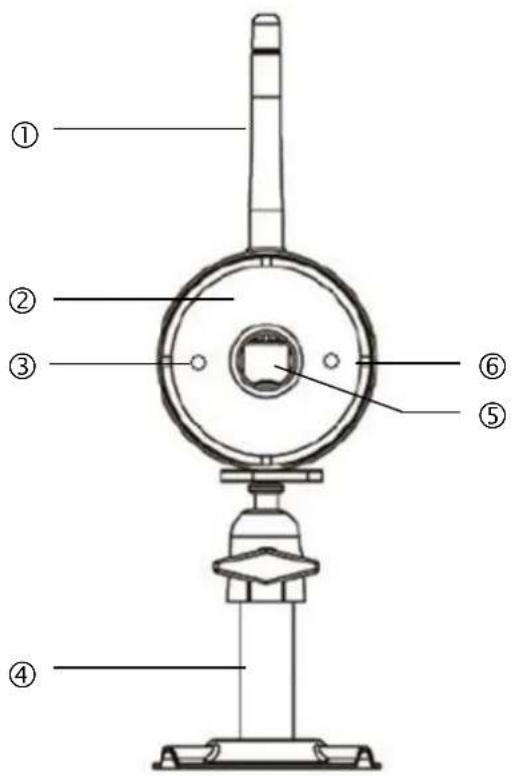 ABUS TVAC14000A - Vooraanzicht: - 1
