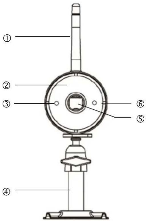 ABUS TVAC14010A - Vooraanzicht: - 1