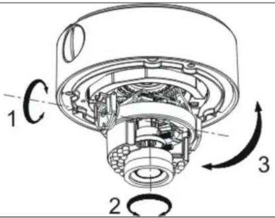 ABUS HDCC72510 - Camera uitrichten - 1